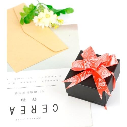 10pcs/lot Chiffon Bowknot Pull Bows Ribbons Flowers Gift Wrapping Pullbows For Wedding Decoration Birthday Party Supplies