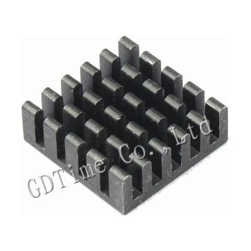 1000PCS Lot Aluminum 22X22X8MM IC LED Cooling Cooler Heatsink Heat sink GD003