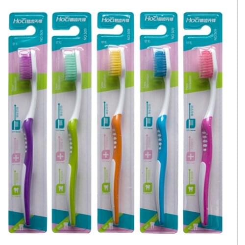 15 Bulk Travel Toothbrushes Individually Wrapped Manual Multi-Color Disposable Toothbrush Set for Adult & Kid Travel Toiletries