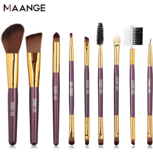 9/5pcs Professional Makeup Brushes Set Cosmetic Powder Eye Shadow Foundation Blush Blending Beauty Makeup TSLM2 Maquiagem