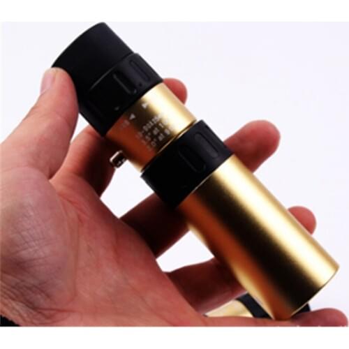 Agnicy 10-90x50 Monocular Small Trophy Authentic 128MM Local Gold Telescope