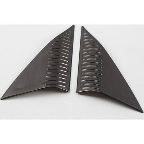 For Volkswagen Teramont 2017 High-quality stainless steel / ABS Chrome Azhu triangle sequins car accessories Car styling