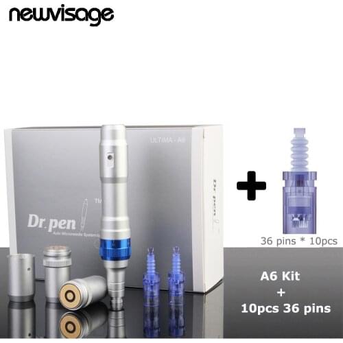 Drpen A6 Derma Pen Micro Needle Microneedling System Derma Stamp MTS permanent Make Up Tool Anti Wrinkle Needling Therapy