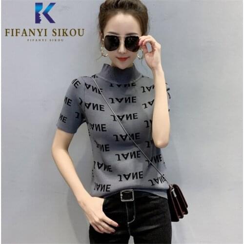 Женские футболки FIFANYI SIKOU China At AliExpress