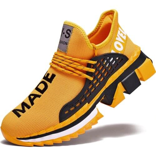 Large Size Sneakers Male Trainers Breathable Lace-up Platform Shoes Height Increasing Trainers Shoes Men Tenis Chaussure Homme