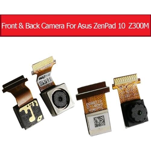 Front & Rear Back Camera Module For Asus ZenPad 10 Z300M Small Facing Big Camera Flex Cable Replacement Parts