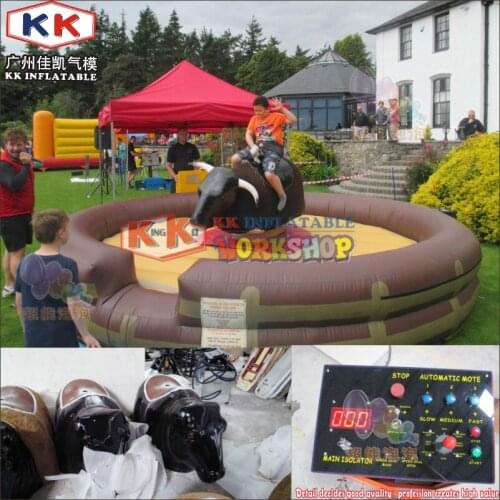 Inflatable rodeo game rodeo bull riding game rodeo mechincal