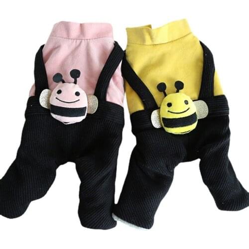 2022 New Small Dog Garment Outfit Winter Pet Dog Clothes Jumpsuit Puppy Coat Apparel Yorkshire Pomeranian Bichon Clothing Jacket