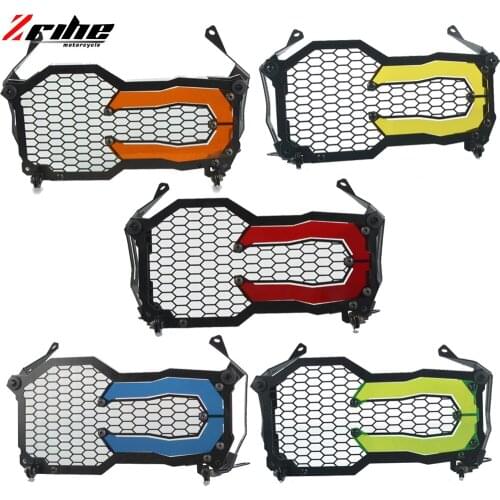 For BMW R1200 R1250 GS R1200GS R1250GS ADV Adventure 2018 Motorcycle Headlight Head Light Guard Protector Cover Protection Grill