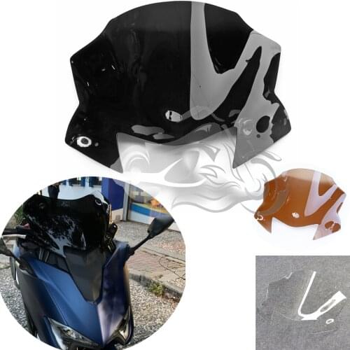 Fit TMAX530 2017 2018 2019 48cm Height Windscreen Windshield XP 530 T-max 530 DX SX 17 18 19 tmax 530 Tmax530 T-MAX 530 XP530