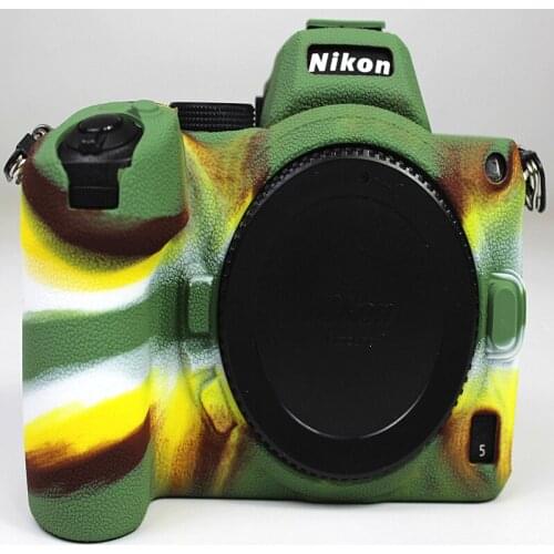 Nice Soft Silicone Rubber Camera Protective Body Cover Case Skin For Nikon z5 Camera Bag
