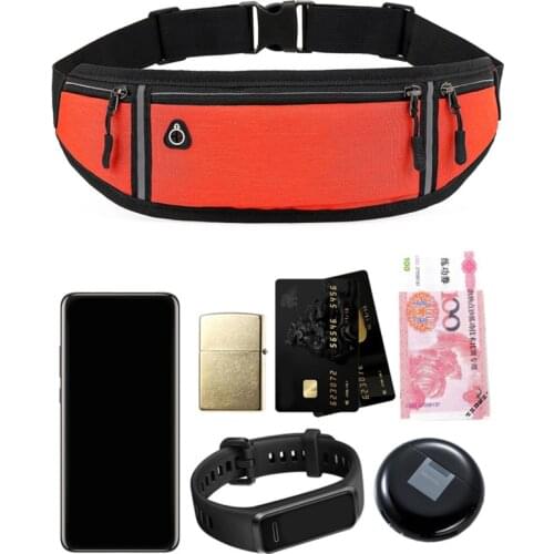 Professional Running Waist Bag Sports Belt Pouch Mobile Phone Case Men Women Hidden Pouch Gym Sports Bags Running Belt Pack