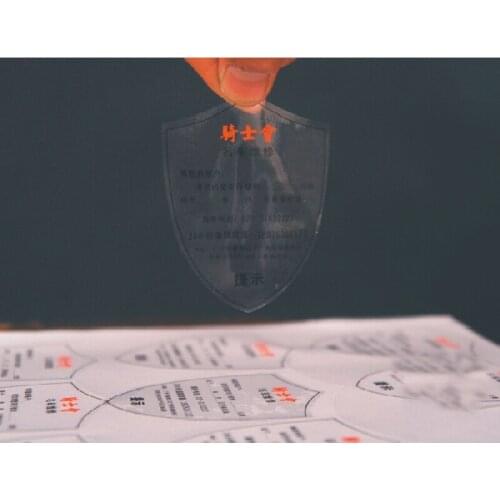 Customized Special custom self adhesive golossy or matte waterproof product stickers printing