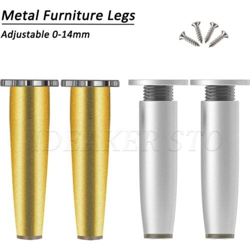 Adjustable Metal Furniture Leg Bathroom Cabinet Foot Metal Support Legs TV Cabinet Foot Furniture Accessories