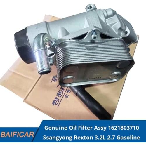 Baificar Brand New Genuine Oil Filter Assy OEM 1621803710 For Ssangyong Rexton 3.2L 2.7 Gasoline
