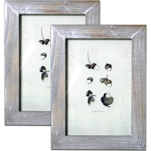 Wood Color Wood Wall Frame Wooden Picture Frames Country Pics Frame Wall Classic Minimalist Desktop Photo Frame