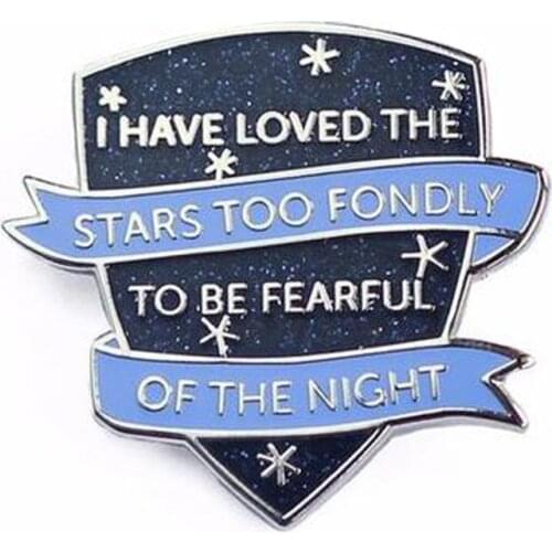 Astronomers Motto Enamel Pin