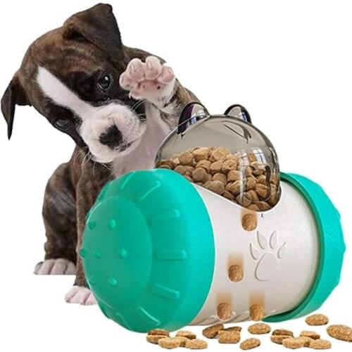 Funny Dog Treat Leaking Toy with Wheel Interactive Toy for Dogs Puppies Cats Pet Products Supplies Accessories For Dropshipping