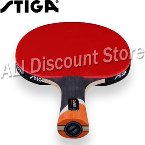 STIGA professional Carbon 6 STARS table tennis racket for offensive rackets sport racket Ping Pong Raquete pimples in