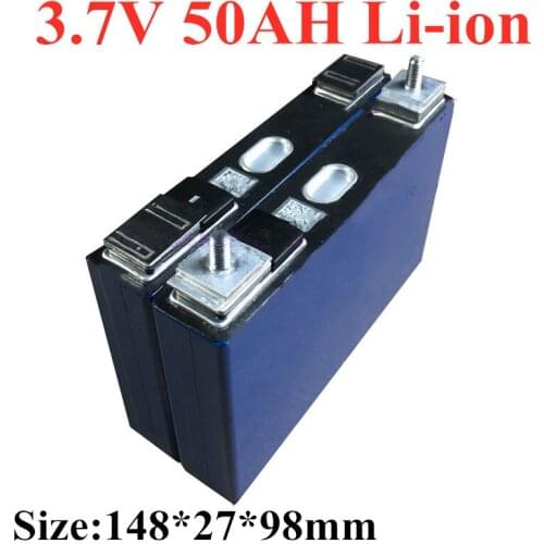 5PCS Lithium battery 3.7V 50AH power lithium battery electric vehicle electric motorcycle inverter medical equipment Battery