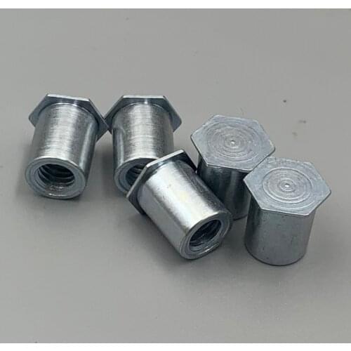 M2 M2.5 M3 M4*3mm 4mm 5mm 6mm 7mm 8mm Length BSO Zinc Plated Carbon Steel PEM Blind Hole Self-Clinching Standoff Rivet Stud Nut