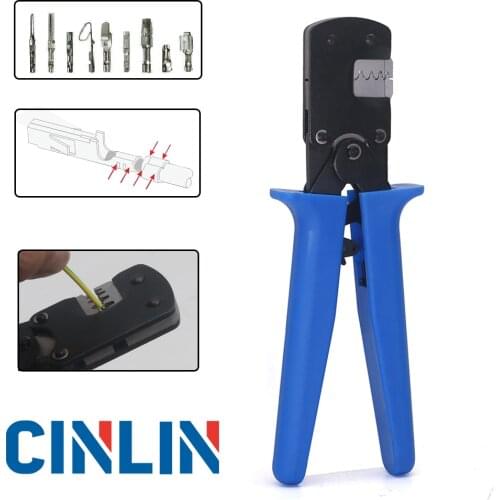 MINI DuPont terminal Crimping Pliers 0.08-0.5mm 28-20 AWG Crimp Range Crimper for XH2.54/PH2.0/ZH1.5/SH1.0/ 2.0/2510 Tools