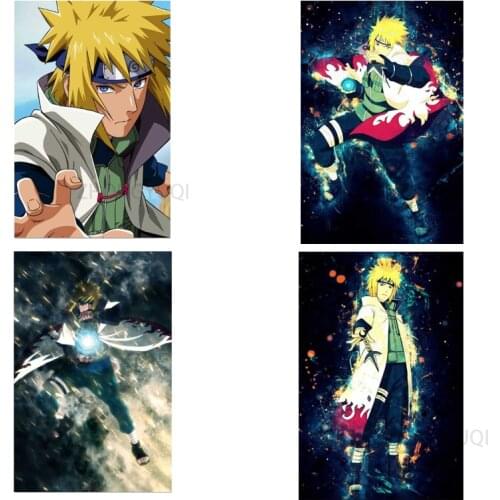 Minato Namikaze Anime Canvas Painting Decor Wall Art Pictures Bedroom Study Home Living Room Decoration Prints Poster