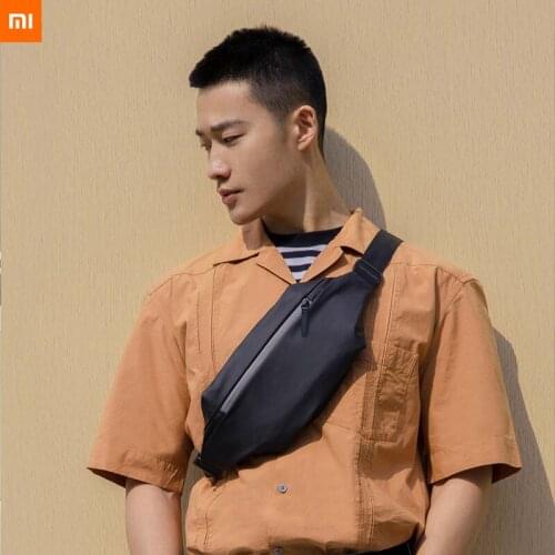 Newest Xiaomi Multifunctional Sports Leisure Chest Bag Waist Bag Outdoor Sports Shoulder Bag Belt Bag Pouch Packs Waterproof Bag