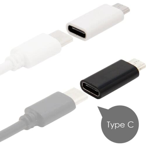 OOTDTY 1PC Micro USB Male to USB 3.1 type C Female Data Transmission Head Adapter Charging Data Sync Transfer