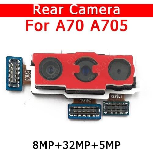 Original Rear View Back Camera For Samsung Galaxy A70 A705 Main Camera Module Mobile Phone Accessories Replacement Spare Parts
