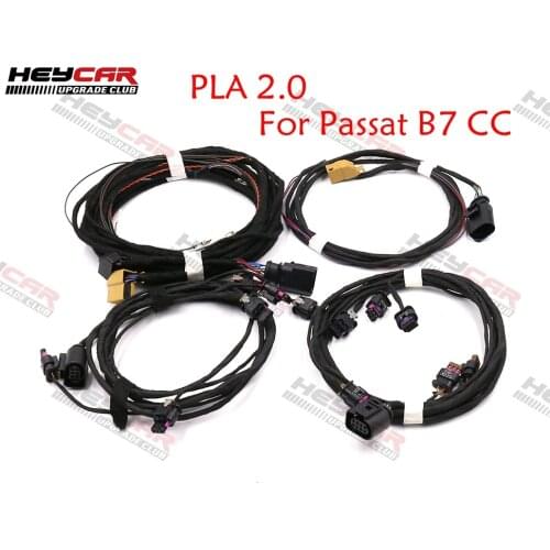 Front & Rear Auto Parking Assist 0K to 12K PLA 2.0 Upgrade OPS Install Harness Wire For Passat B7 CC