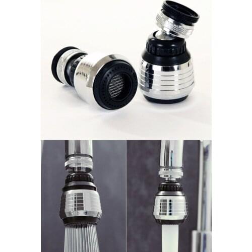 Faucet Head with Saving Function Rotatable Rotating Kitchen Sink Faucet with Sprinkler Aerator