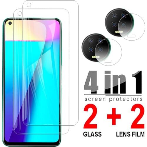 Full Cover Screen Protectors for Infinix Note 7 8 Camera Lens Protective Film for Hot 8 9Pro 9Play 10lite 10Play Tempered Glass