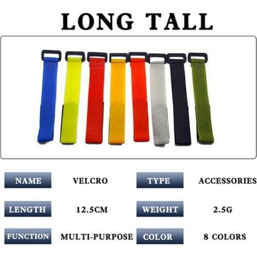 Hot High Quality 10x Reusable Fishing Rod Tie Holder Strap Fastener Ties Fishing Tools Supply