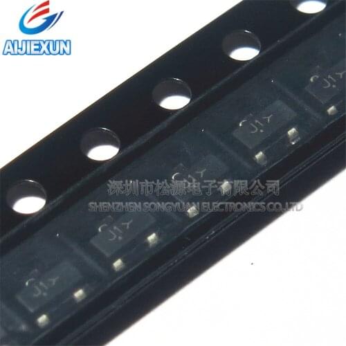 100pcs BSS138 MOSFET silk-screenJ1 N-CHANNEL ENHANCEMENT MODE VERTICAL DMOS FET in stock 100%New and original