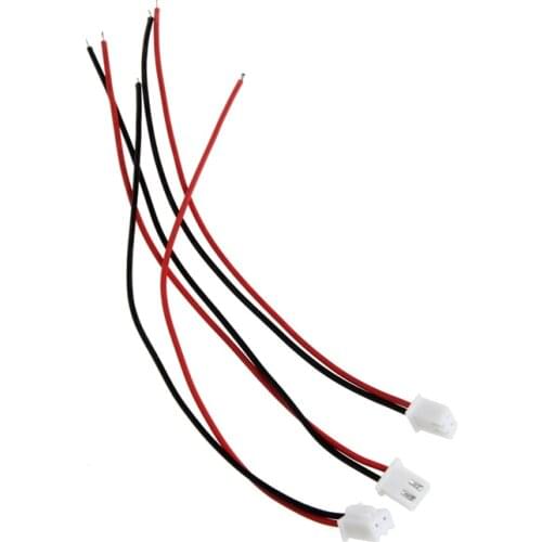 50 Sets JST XH 2.5 2 Pin Battery Connector Plug Female Male With 150MM Wire Y4QA