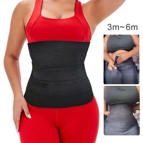 Waist Wrap Bandage Waist Trainer Belt Fajas Reductoras Gaine Cintura Corset Slim Products Body Shaper Snatch Me Up Tummy Wrap