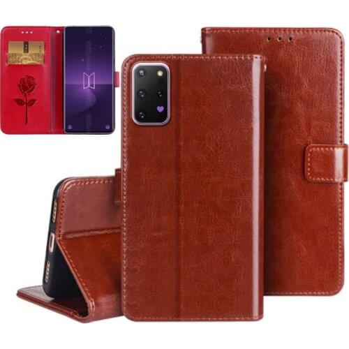 Flip Case For Samsung Galaxy S20+5G BTS Edition Cover PU Leather Wallet Magnetic Capa for Samsung S20 BTS Phone Case Protector