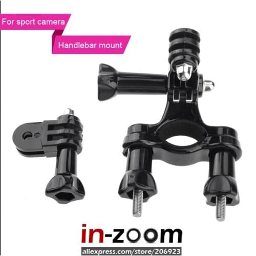 For Gopro6 Bicycle Bike Handlebar Seatpost Pole Mount Stand With Three-way Pivot Arm Sport Camera Gopro HD Hero5/4/3/2
