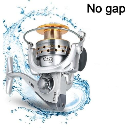 Fishing Reels Ultra Smooth Saltwater Spinning Wheels Freshwater LK 2000-7000 Series Fishing Vessel Reel