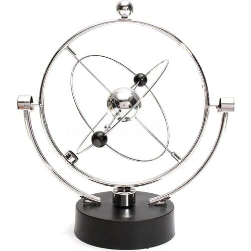 New Kinetic Orbital Revolving Gadget Perpetual Motion Desk Art Toy Office Decoration