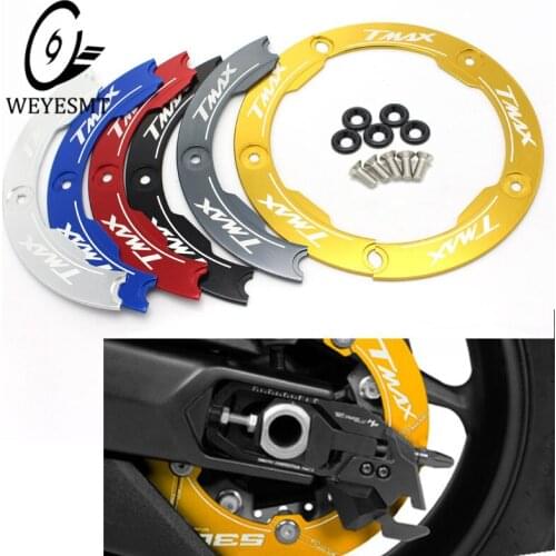 Motorcycle Transmission Belt Pulley Cover CNC Carbon For Yamaha tmax 530 2012-2016 t-max 530