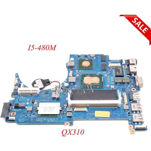 NOKOTION BA92-07026A BA92-07026B laptop motherboard For samsung QX310 GT310M HM55 DDR3 I5-480M Main board Free cpu full tested