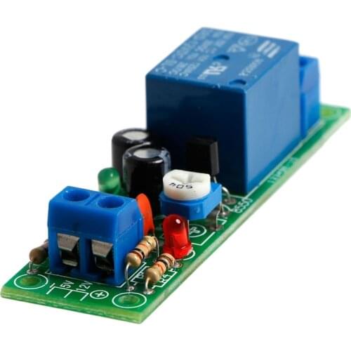 Timer Switch JK02B 0-60 Seconds DC Adjustable Delay 12V Input Relay Module Apr 10
