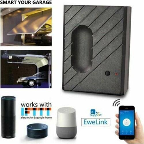 Wifi Intelligent Garage Door Switch Wireless Remote Command Support APP Remote Control Alexa Google Timing Voice Control