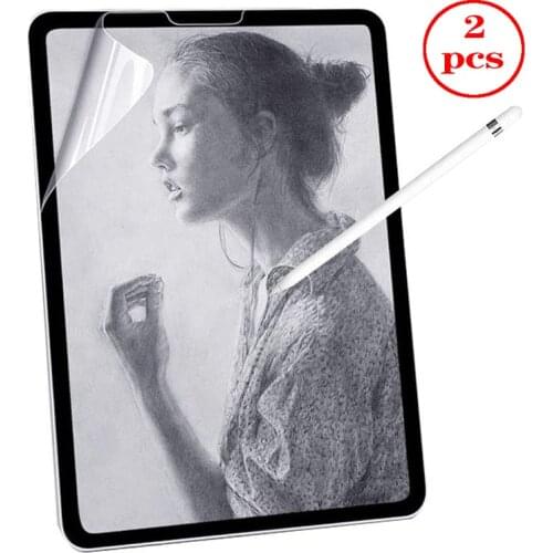 2PC/pack Paper Like Screen Protector For Apple iPad Pro 12.9 11 12.9'' 11'' 12.9 inch 11inch Matte PET Anti-Glare Painting Film