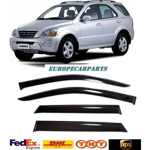 For Kia Sorento (BL) 2002-2009 Window Visors Side Sun Rain Guard Vent Deflectors 4 pieces