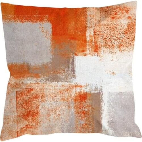 45cmx45cm Tie-dyed Throw Pillow Case Home Decoration Polyester Sofa Car Cushion Cover Room Bed Decorative Pillowcase Christmas