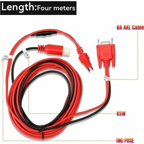 Autel for Toyota 8A Non-Smart Key All Keys Lost Adapter fits IM508 APB112 G-Box2