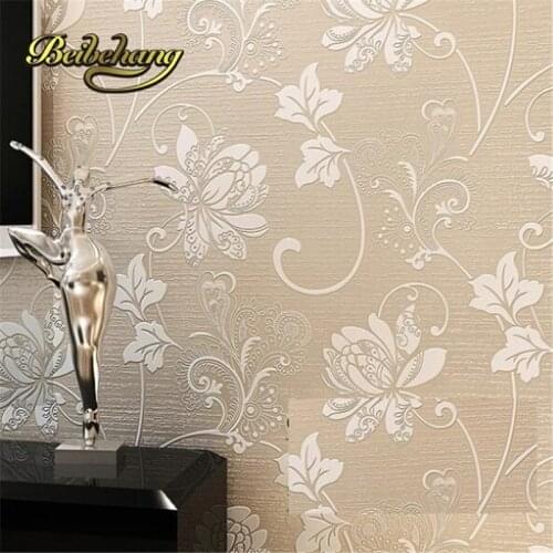 Beibehang papel de parede sala.Floral nonwoven wallpaper texture 3D TV backdrop relief,wallpaper for walls 3 d,wall paper